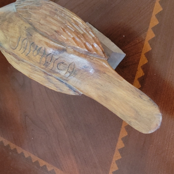 Hand Carved Wood Bird - Picture 5 of 6